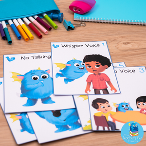 Volume Level Poster Pack - Voice Level Visual Reminder & Management Tool