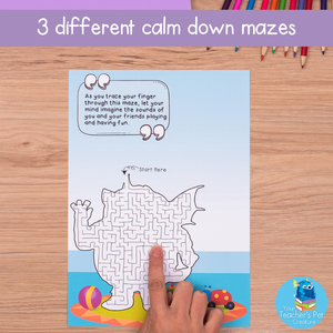 Mindful Mazes for Calming Classroom Spaces