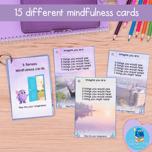Zoom In On Your Senses Meditation Cards