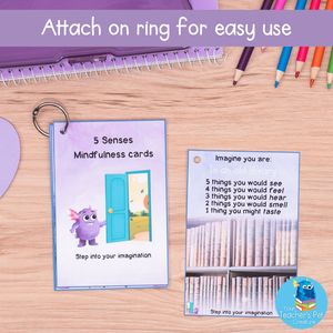 Zoom In On Your Senses Meditation Cards