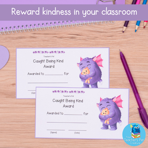 Caught Being Kind Pack - Nominate Acts of Kindness + Award + Banner