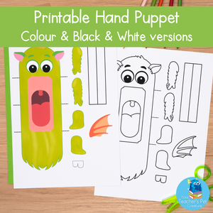Social Skills Digital Book & Printable Puppets Bundle