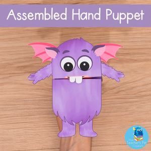 Emotional Regulation Digital Book & Printable Puppets Bundle