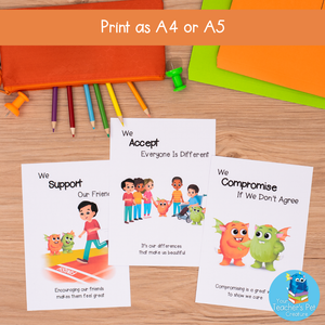 Social Skills Poster Pack - Printable Classroom Display