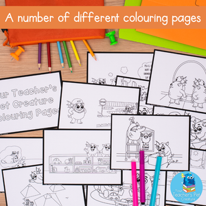 Early Finisher Activities - Orange and Green