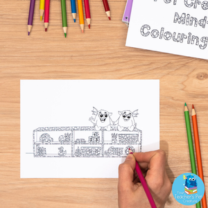 Zen Colouring Pages for Mindfulness and Calming