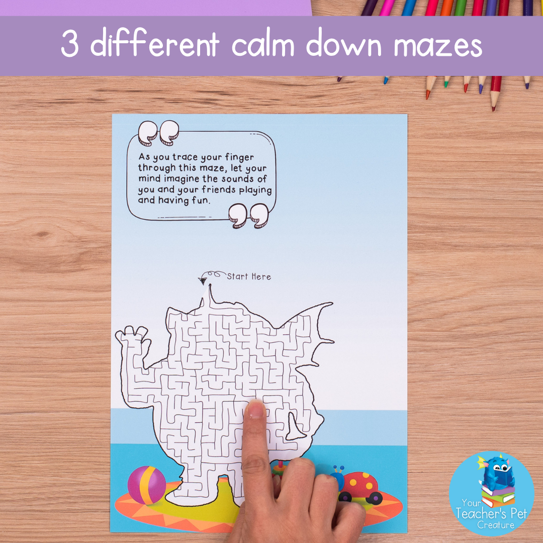 Mindful Mazes for Calming Classroom Spaces