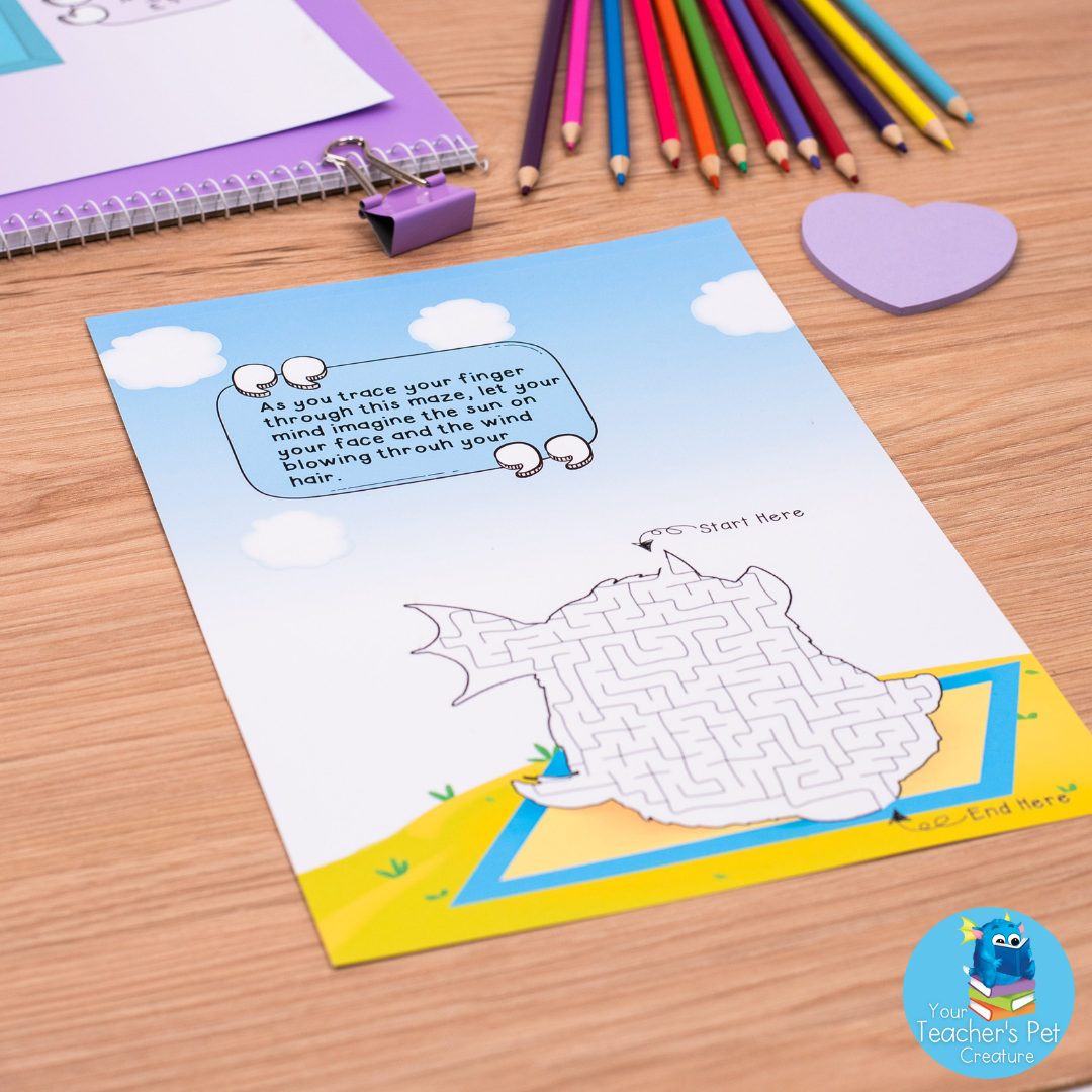 Mindful Mazes for Calming Classroom Spaces