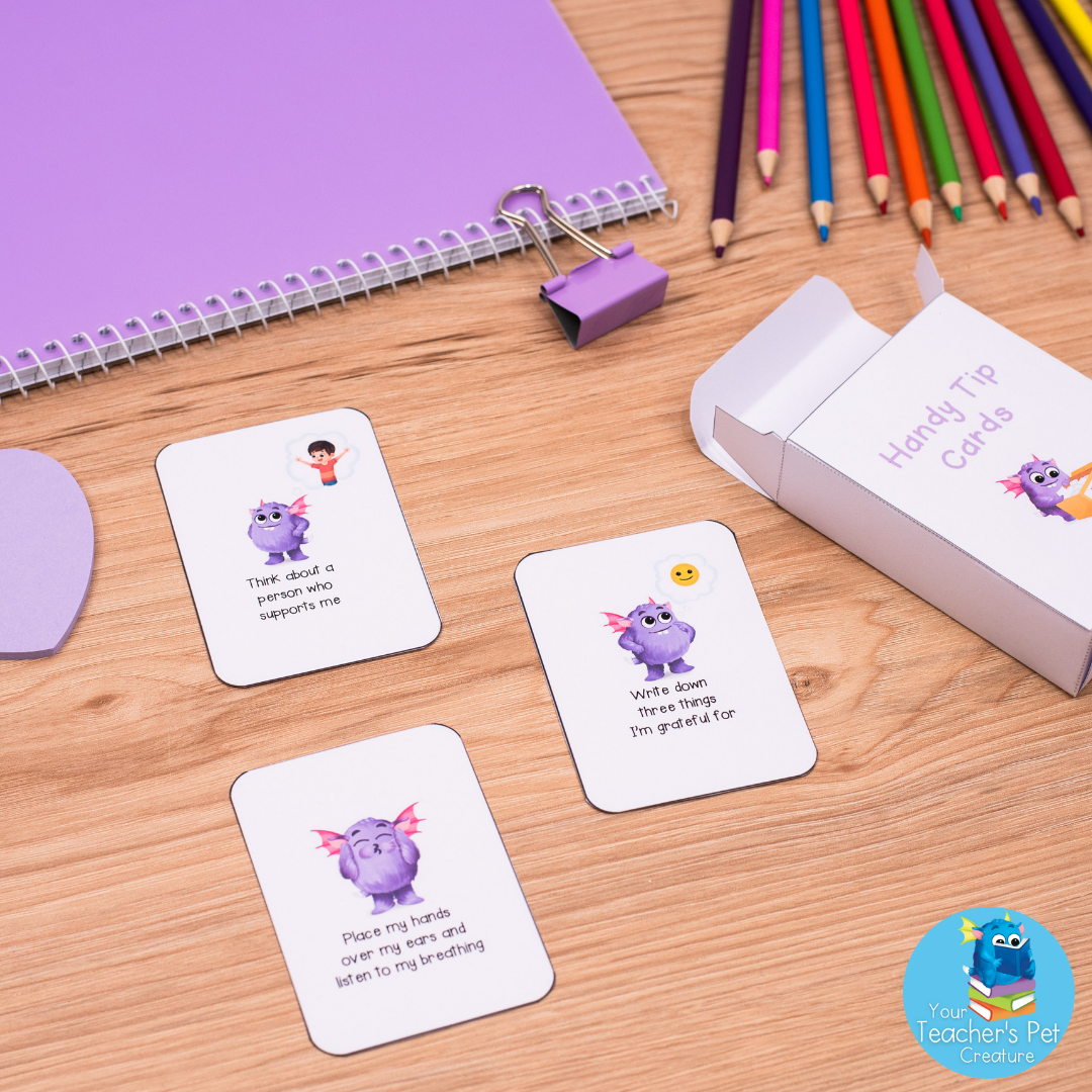 Calming Strategies for Emotional Regulation Flashcards - Calm Down Visuals