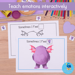 Emotions Playdough Mats - Activities for Emotional Awareness Through Play