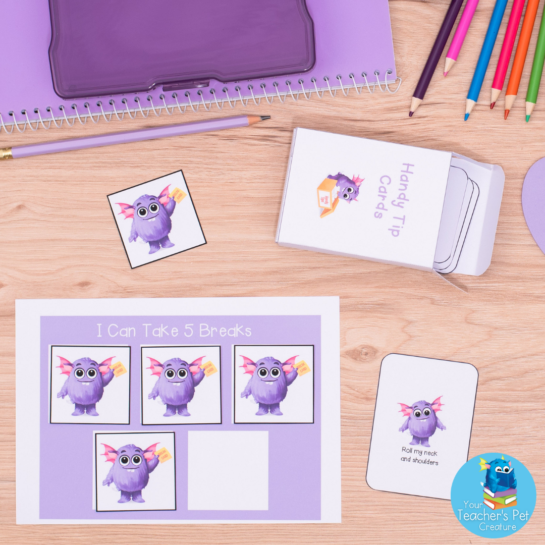 Break Cards & Break Tracker - Printable Activity & Movement Cards