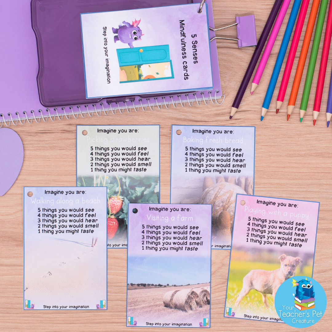 Zoom In On Your Senses Meditation Cards