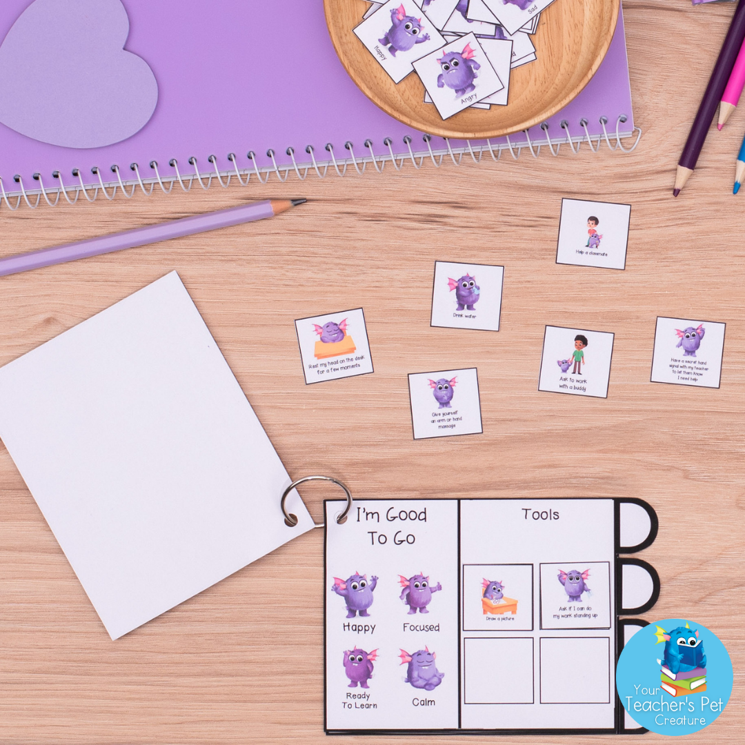 Calming Strategies Printable Book - Emotional Regulation Tools