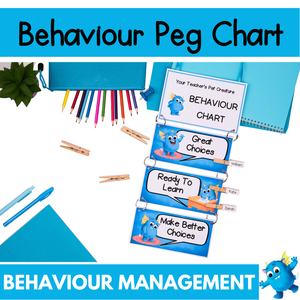 Whole Class Behaviour Peg Chart - Visual Reward Tracker