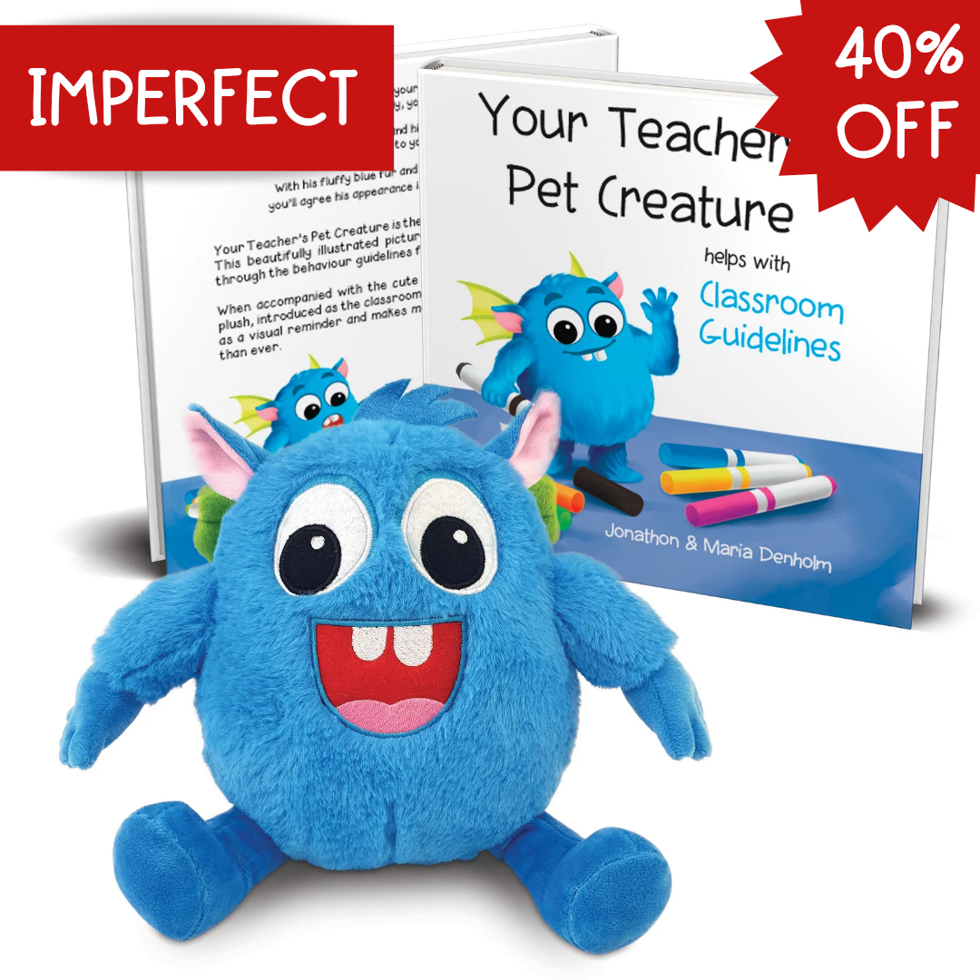 Classroom Management Book & Class Pet Bundle - (IMPERFECT)