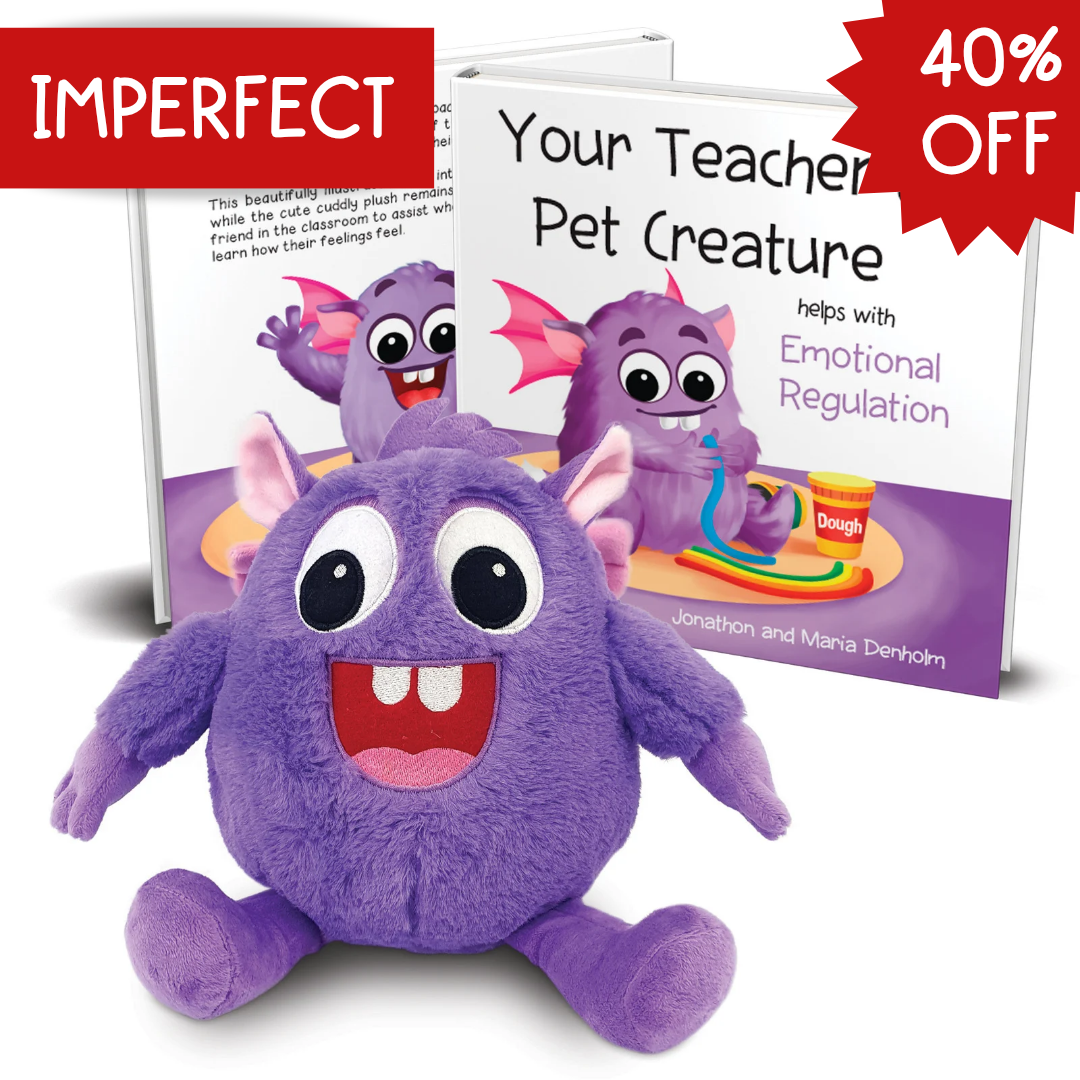 Emotional Regulation Book & Class Pet Bundle - (IMPERFECT)