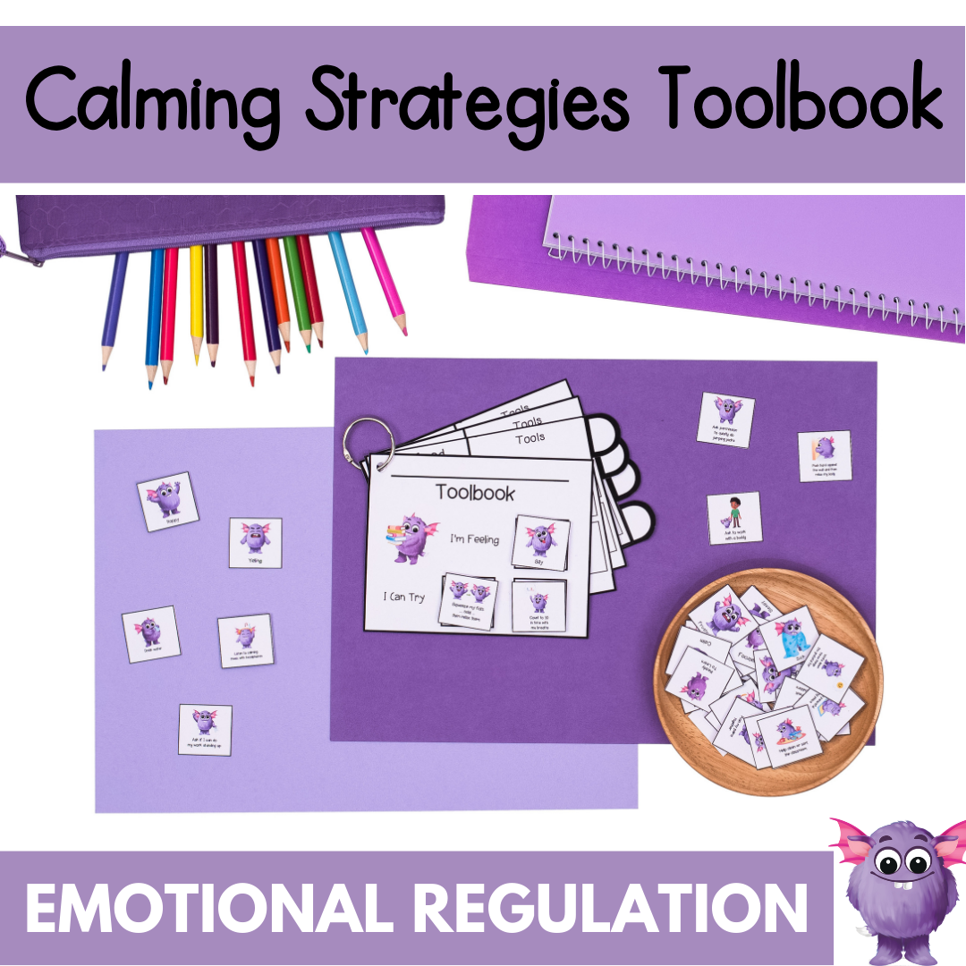 Calming Strategies Printable Book - Emotional Regulation Tools