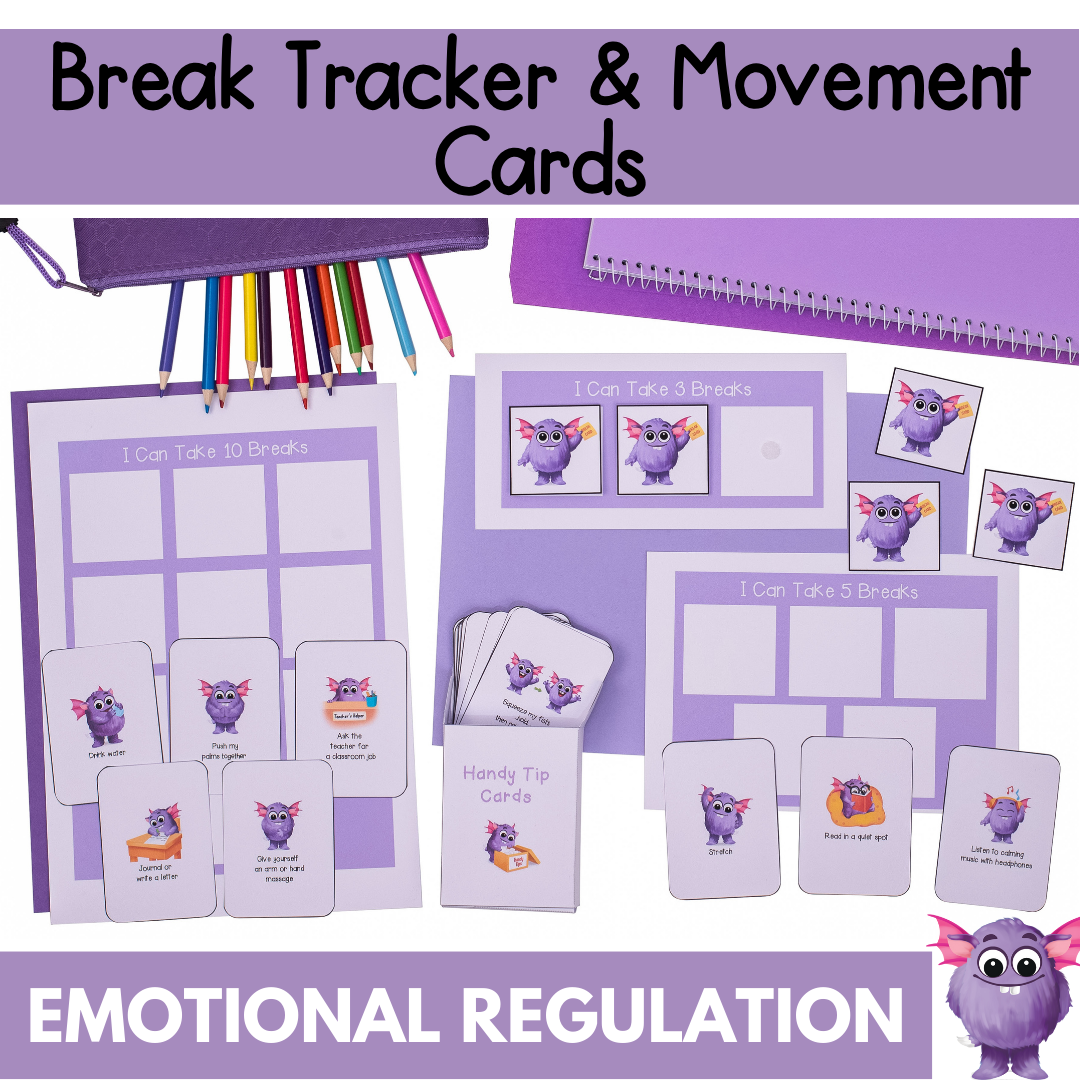 Break Cards & Break Tracker - Printable Activity & Movement Cards