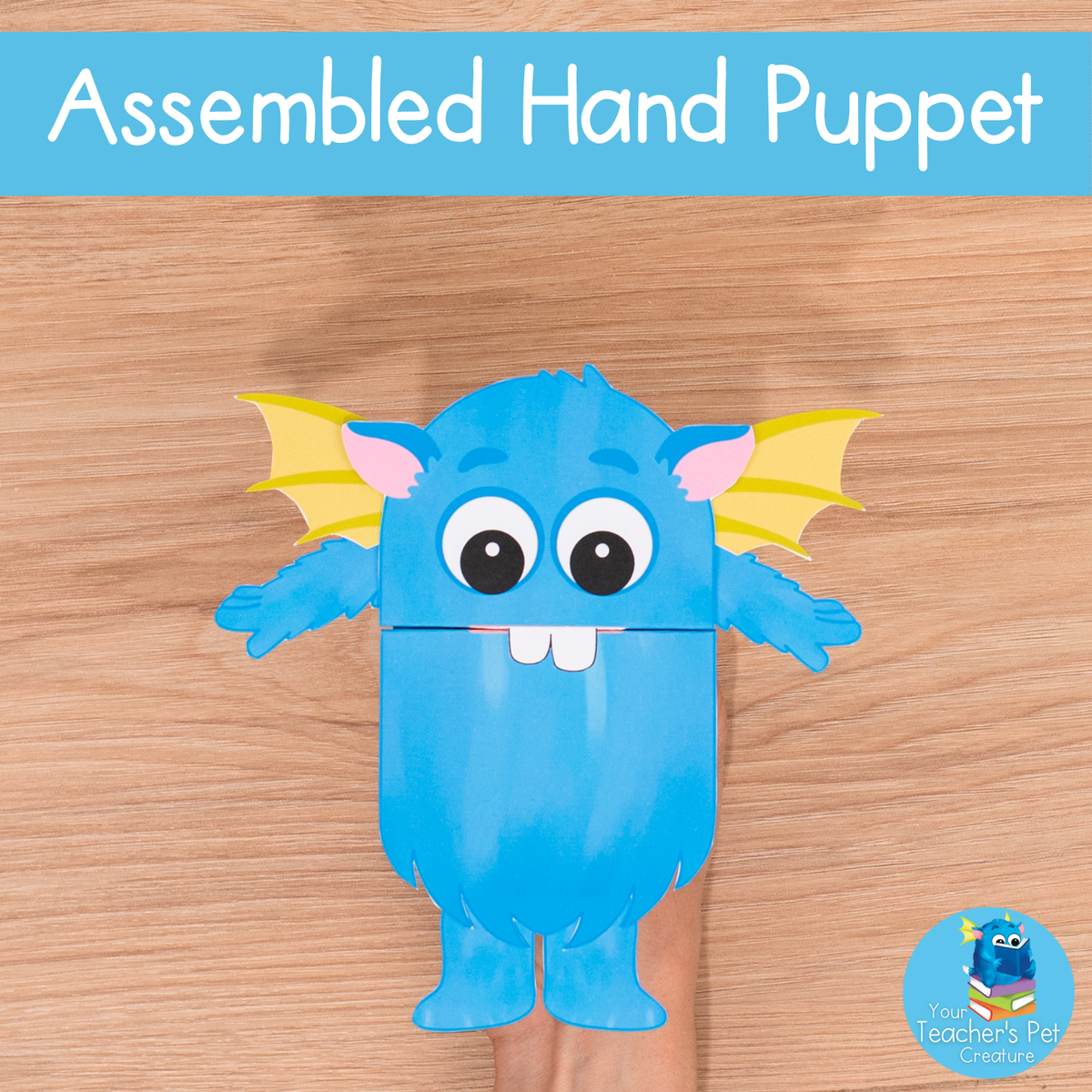 Classroom Guidelines Digital Book & Printable Puppets Bundle