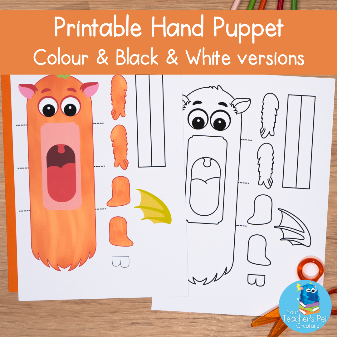 Social Skills Digital Book & Printable Puppets Bundle