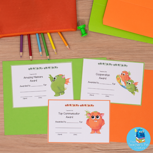Social Skills Classroom Certificates
