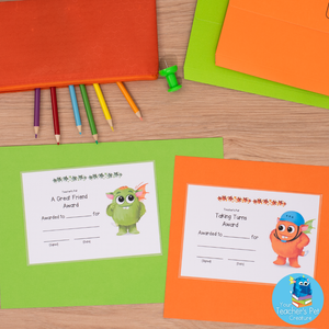 Social Skills Classroom Certificates