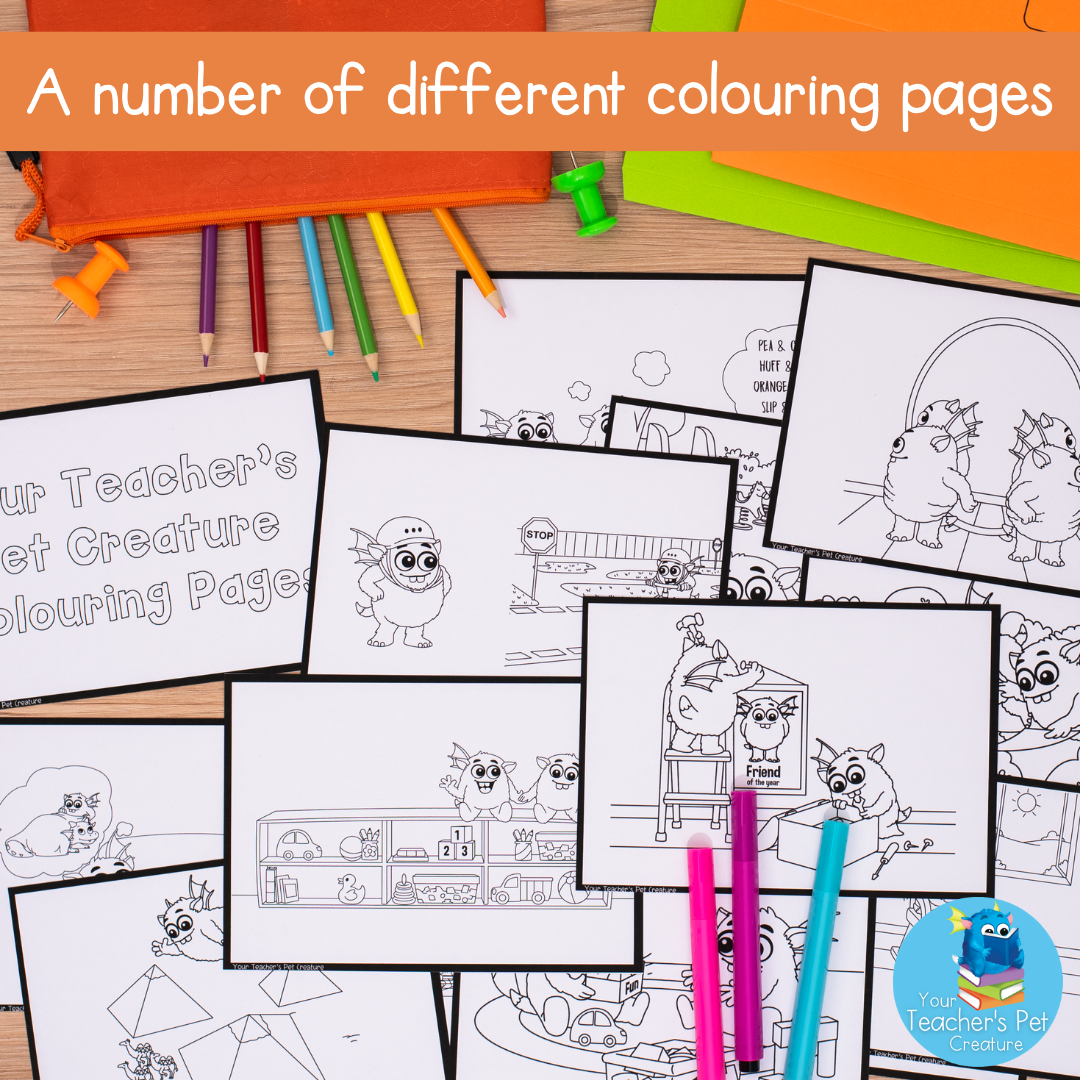 Early Finisher Activities - Orange and Green