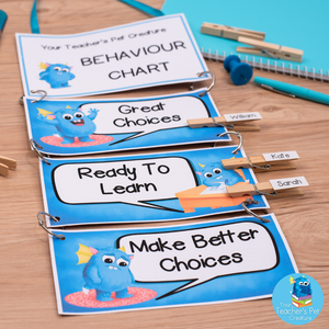 Whole Class Behaviour Peg Chart - Visual Reward Tracker