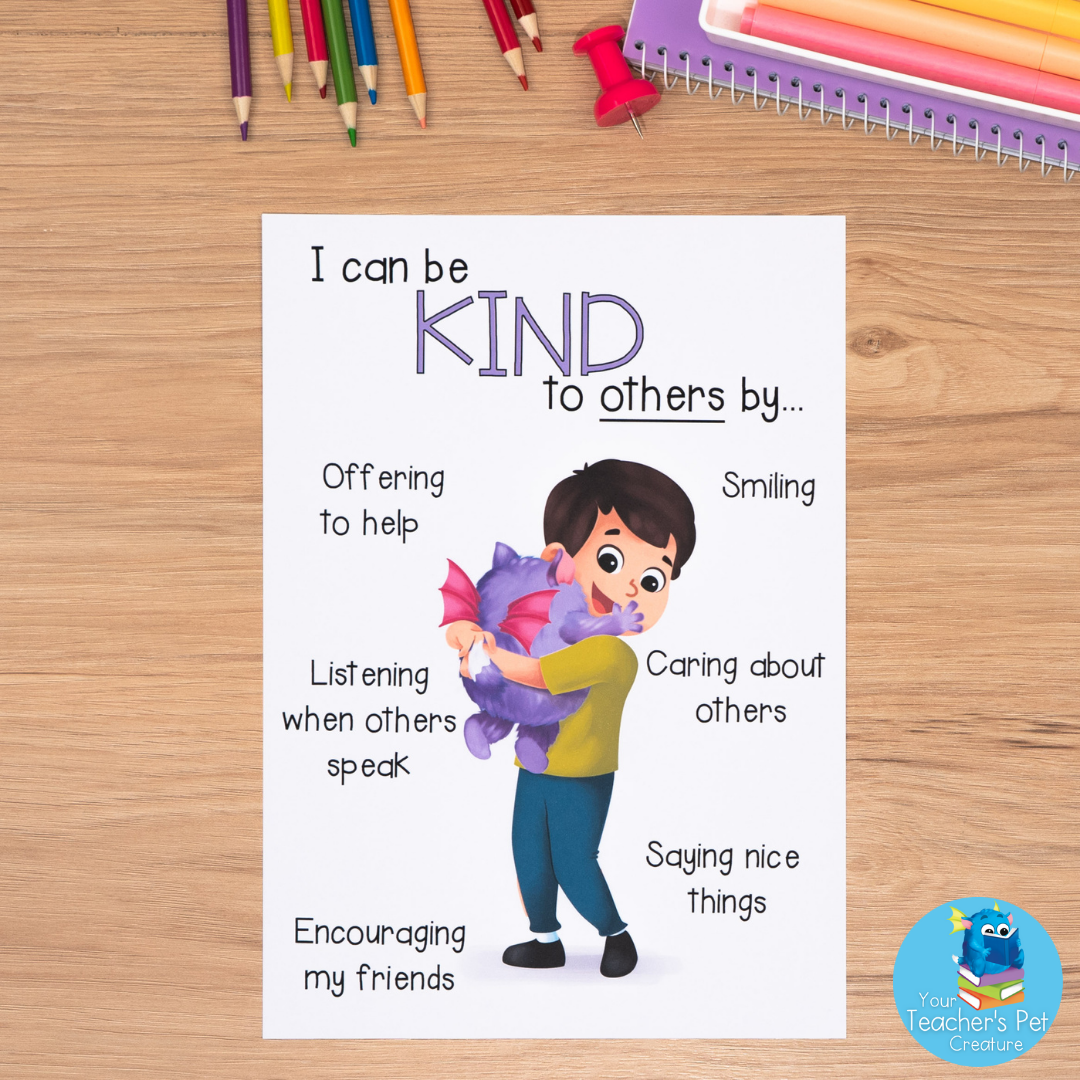 I Can Be Kind to Myself & Others - Kindness Posters