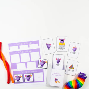 Break Cards & Break Tracker - Printable Activity & Movement Cards - Your Teacher's Pet Creature