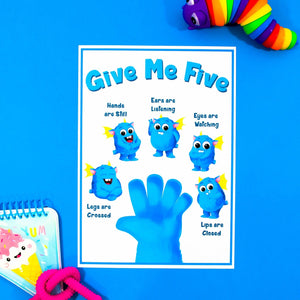 Give Me Five Poster - Your Teacher's Pet Creature