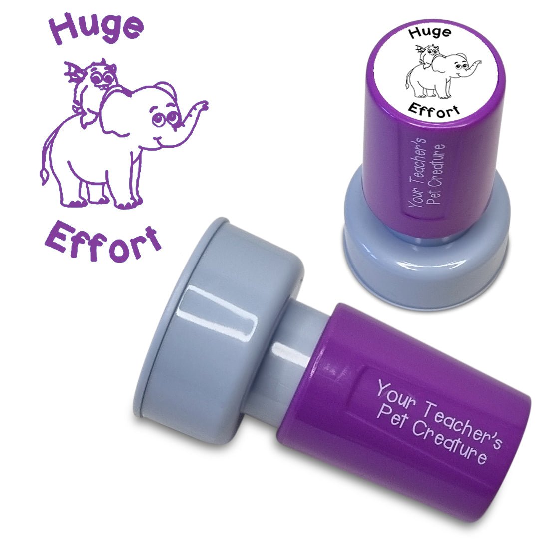 Huge Effort - Pre Inked Teacher Stamp - Your Teacher's Pet Creature