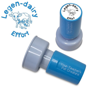 Legen-dairy Effort - Pre Inked Teacher Stamp - Your Teacher's Pet Creature