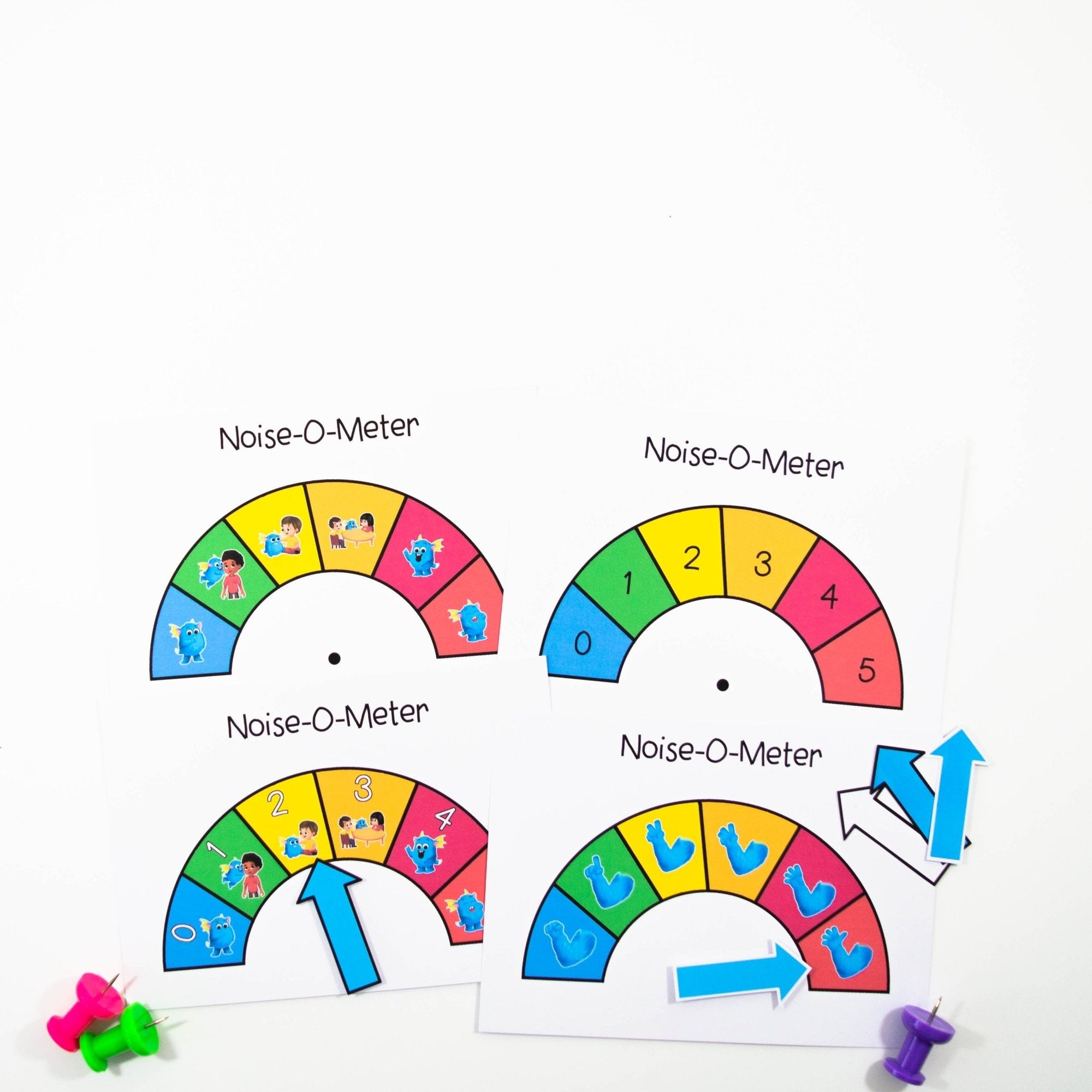 Noise O Meter - Noise Level Management & Visual Volume Tracker Tool - Your Teacher's Pet Creature