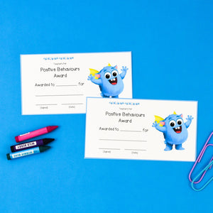 Positive Behaviours Wall - Banner, Certificate and Nomination Slip - Your Teacher's Pet Creature