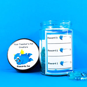 Printable Reward Jar Labels - Easy Markers to Track Class Behaviour & Rewards - Your Teacher's Pet Creature