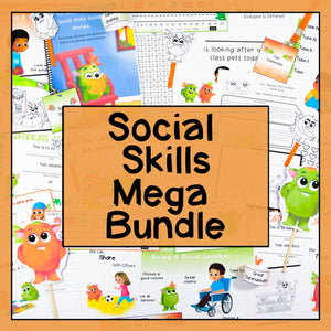 Social Skills Mega Bundle - Your Teacher's Pet Creature