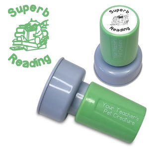 Superb Reading - Pre Inked Teacher Stamp - Your Teacher's Pet Creature