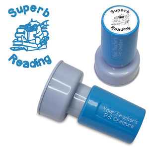 Superb Reading - Pre Inked Teacher Stamp - Your Teacher's Pet Creature