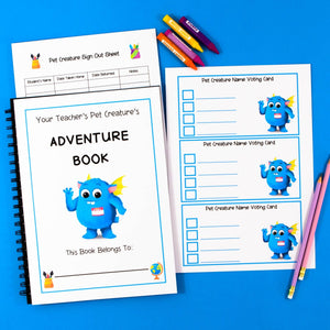 Take-Home Adventure Pack - Blue - Your Teacher's Pet Creature