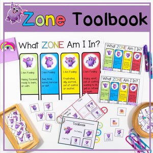 Zones Of Regulation Pack - Your Teacher's Pet Creature