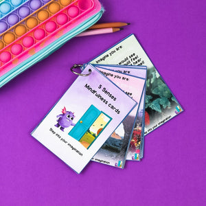 Zoom In On Your Senses Meditation Cards - Your Teacher's Pet Creature